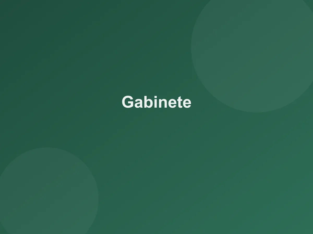 Gabinete dental con equipamiento moderno